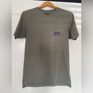 Olive green Patagonia tee